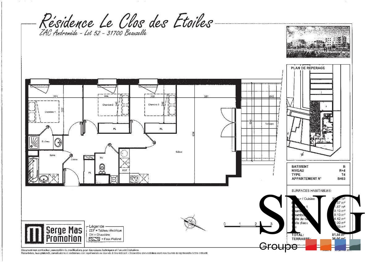 Appartement Boulevard de l'Europe à Beauzelle