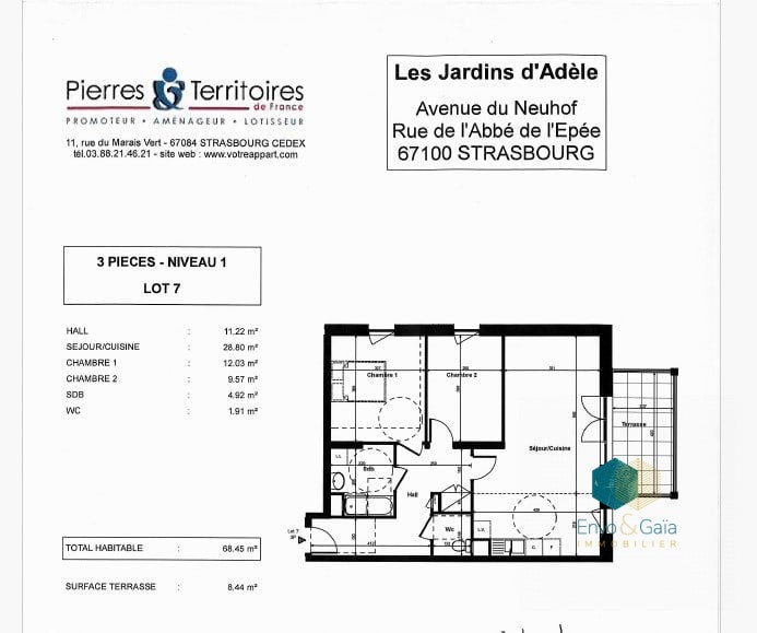 Flat Rue Geiler in Strasbourg