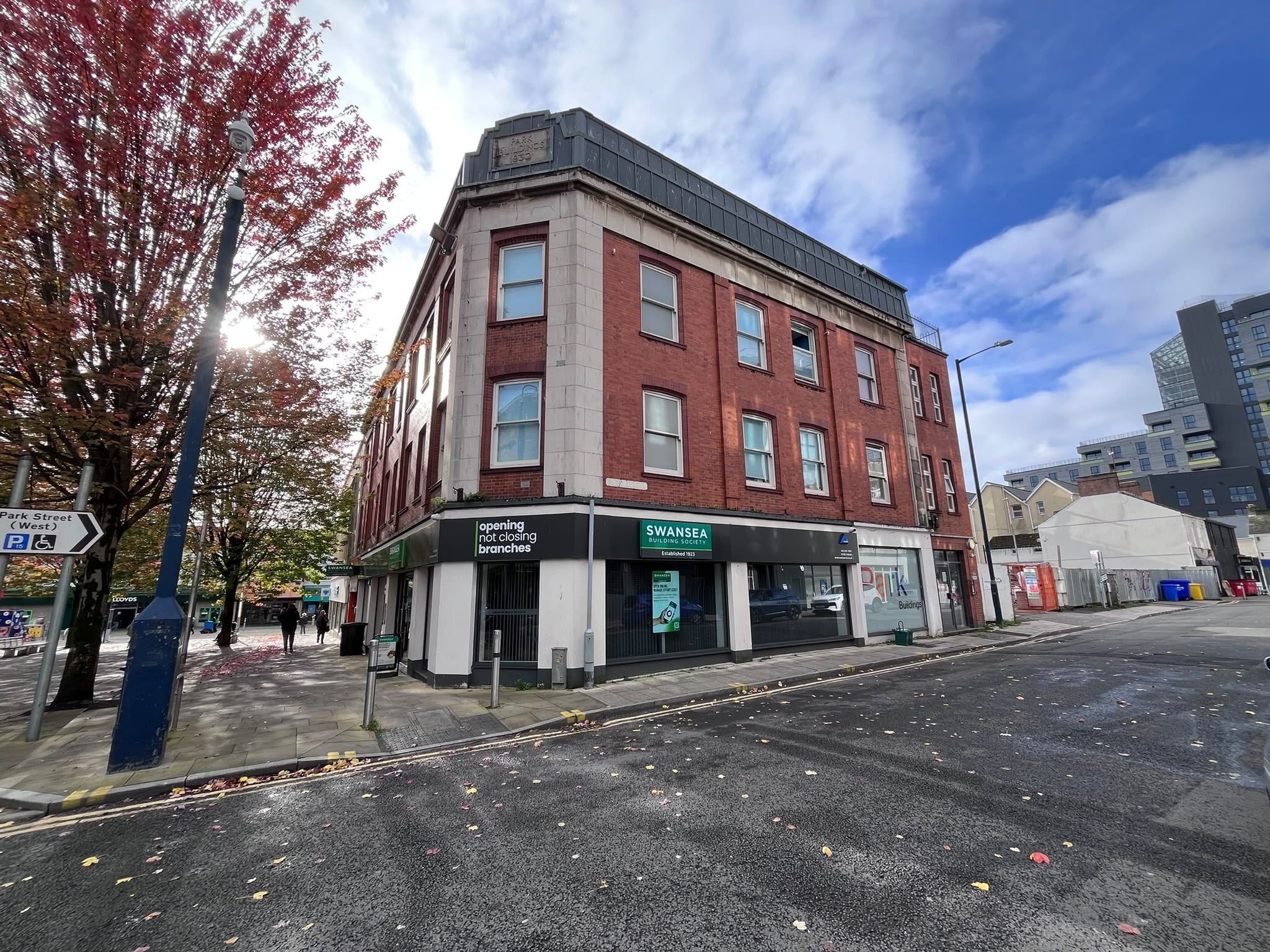Flat Park Street in Swansea