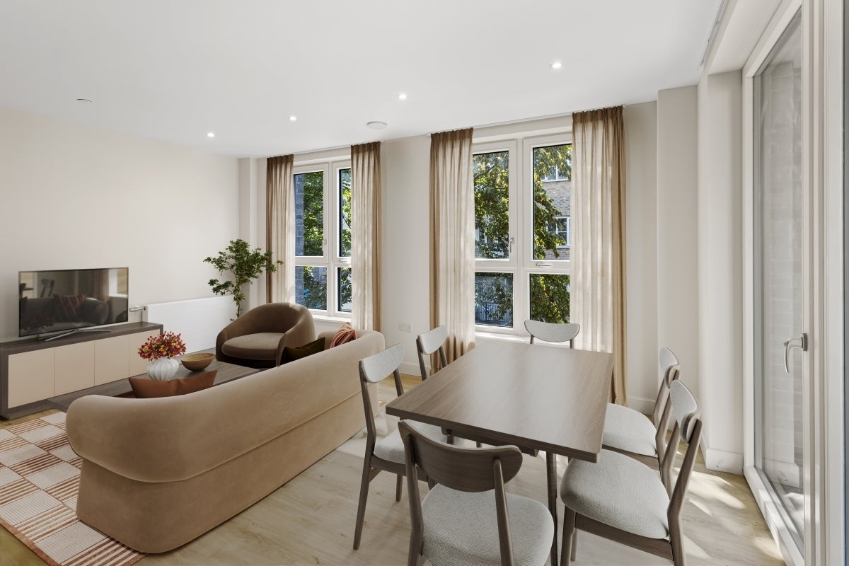 Flat Clements Road in Greater London