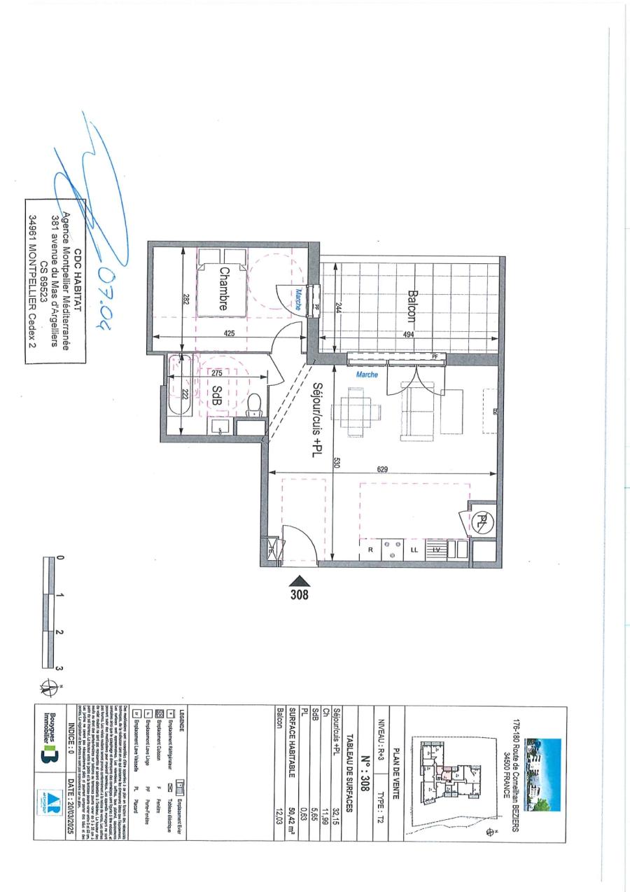 Appartement Route de Corneilhan à Béziers