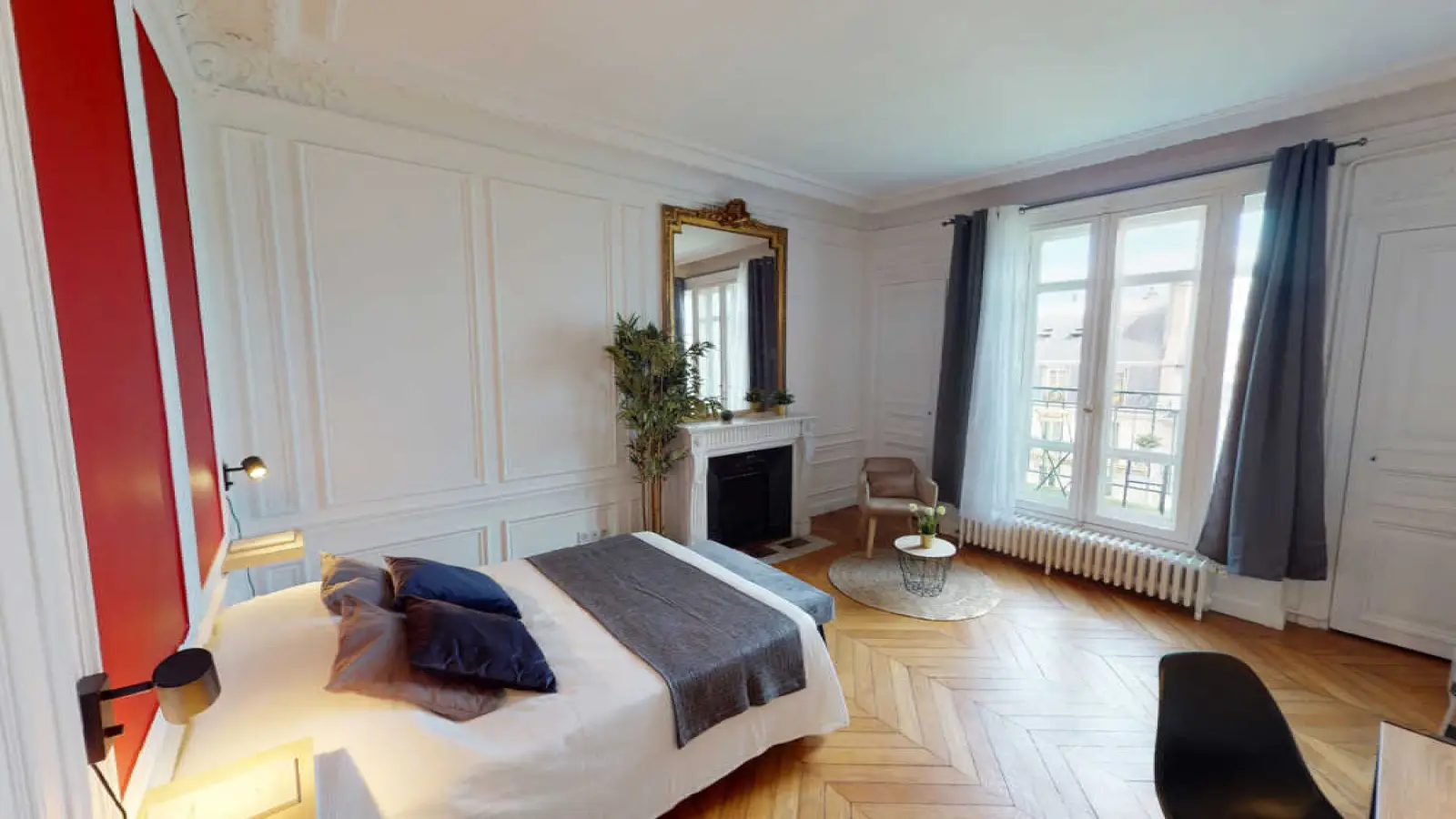 Flat Rue Ampère in Paris