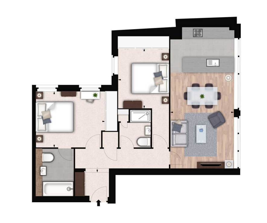 Flat Fulham Road in Greater London