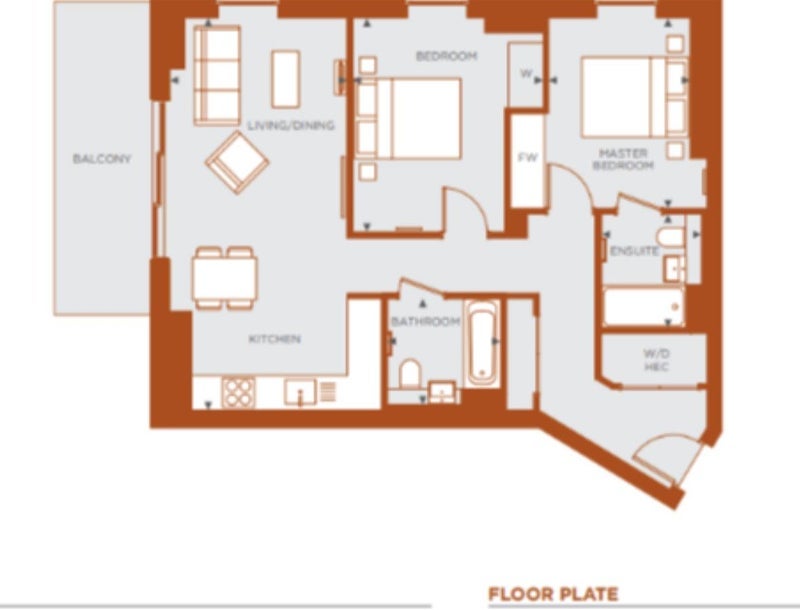 Flat Daneland Walk in Greater London