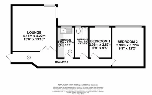 Flat Pullman Court in Greater London