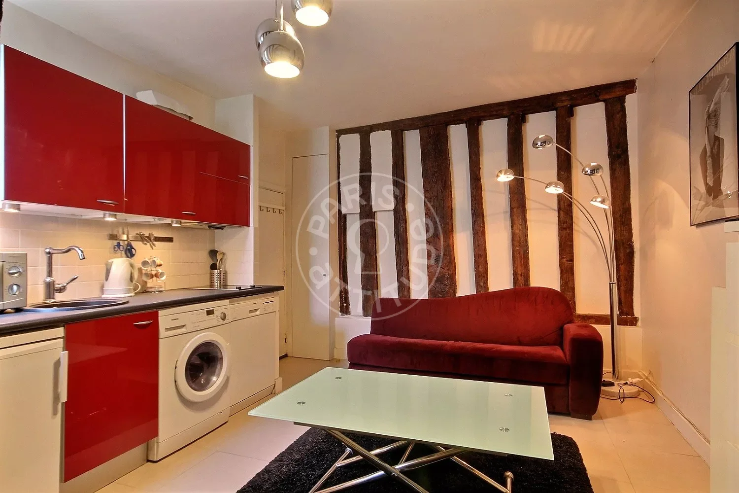 Flat Place Edmond Michelet in Paris