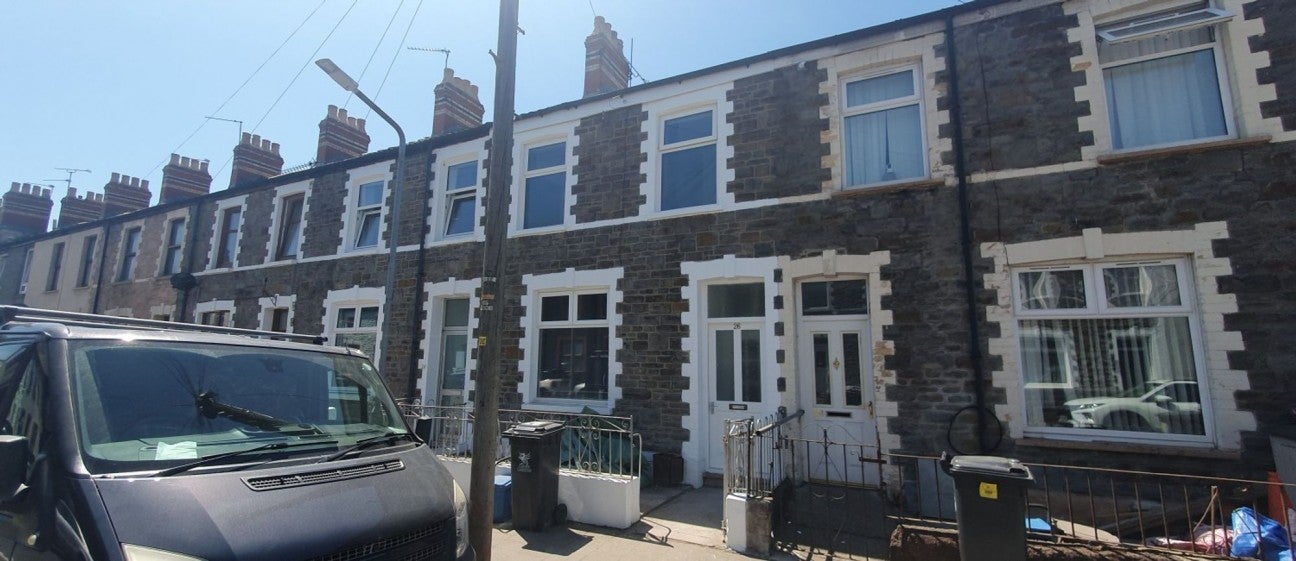 House Bertram Street in Cardiff