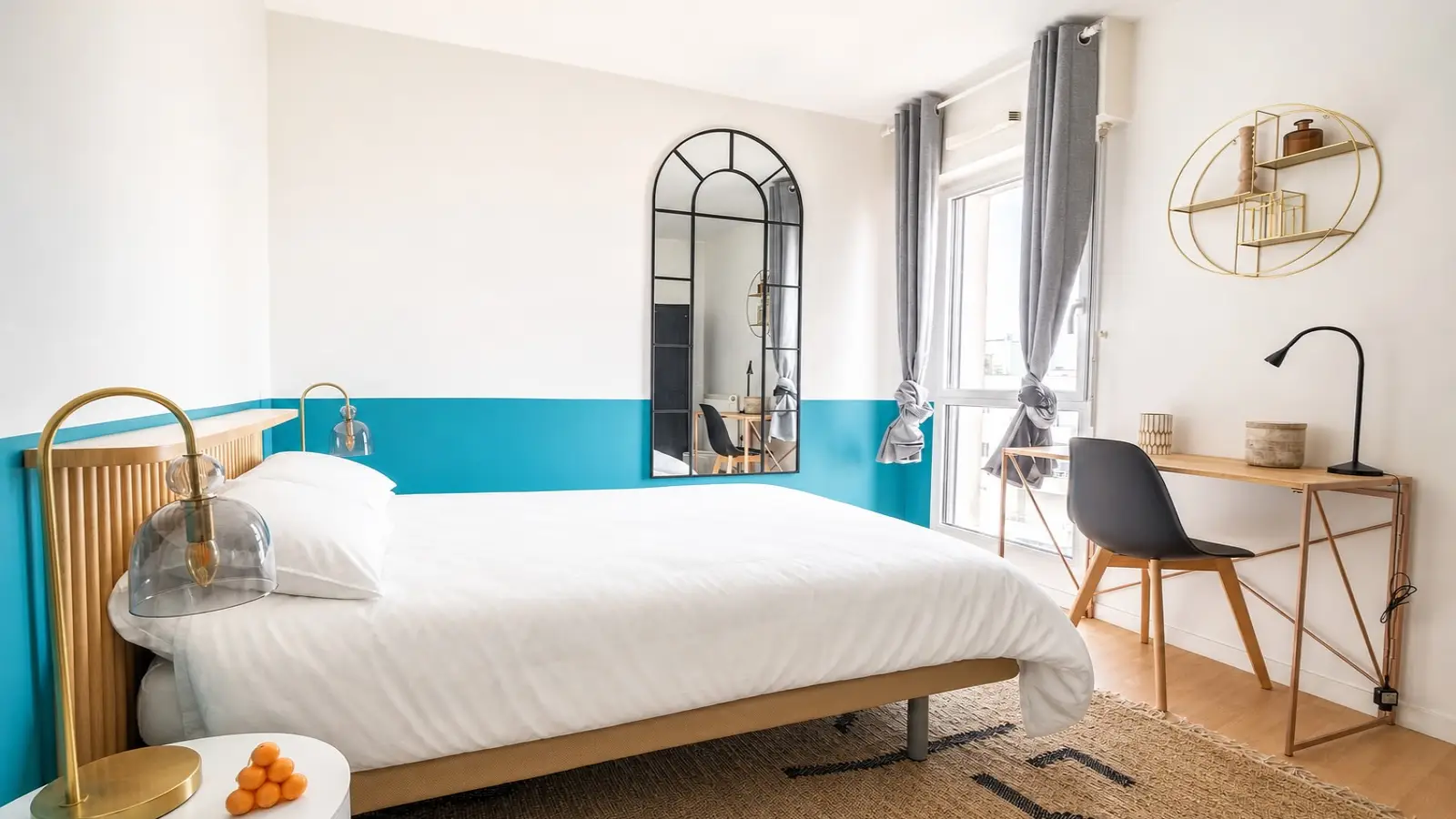 Chambre Boulevard de l'Estuaire à Nantes