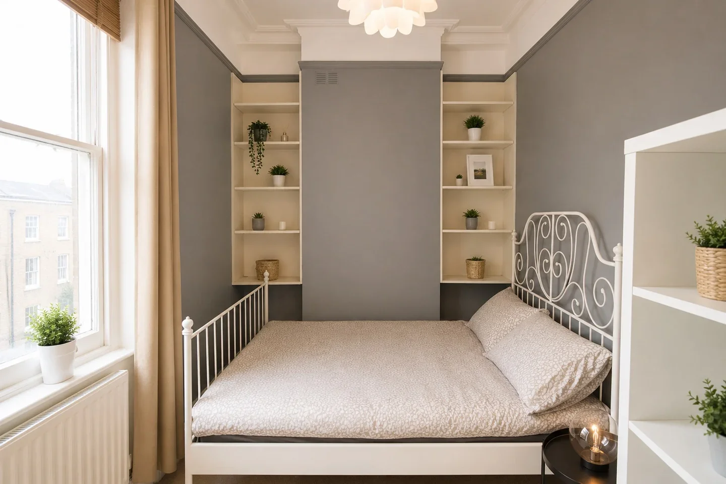 Flat Holland Park Gardens in Greater London