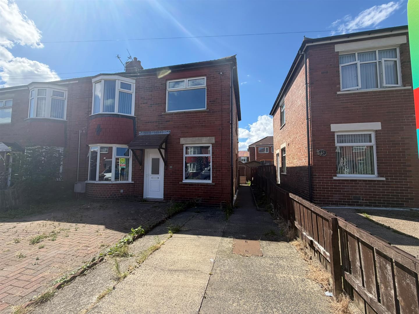 Flat Redcar Road in North Tyneside