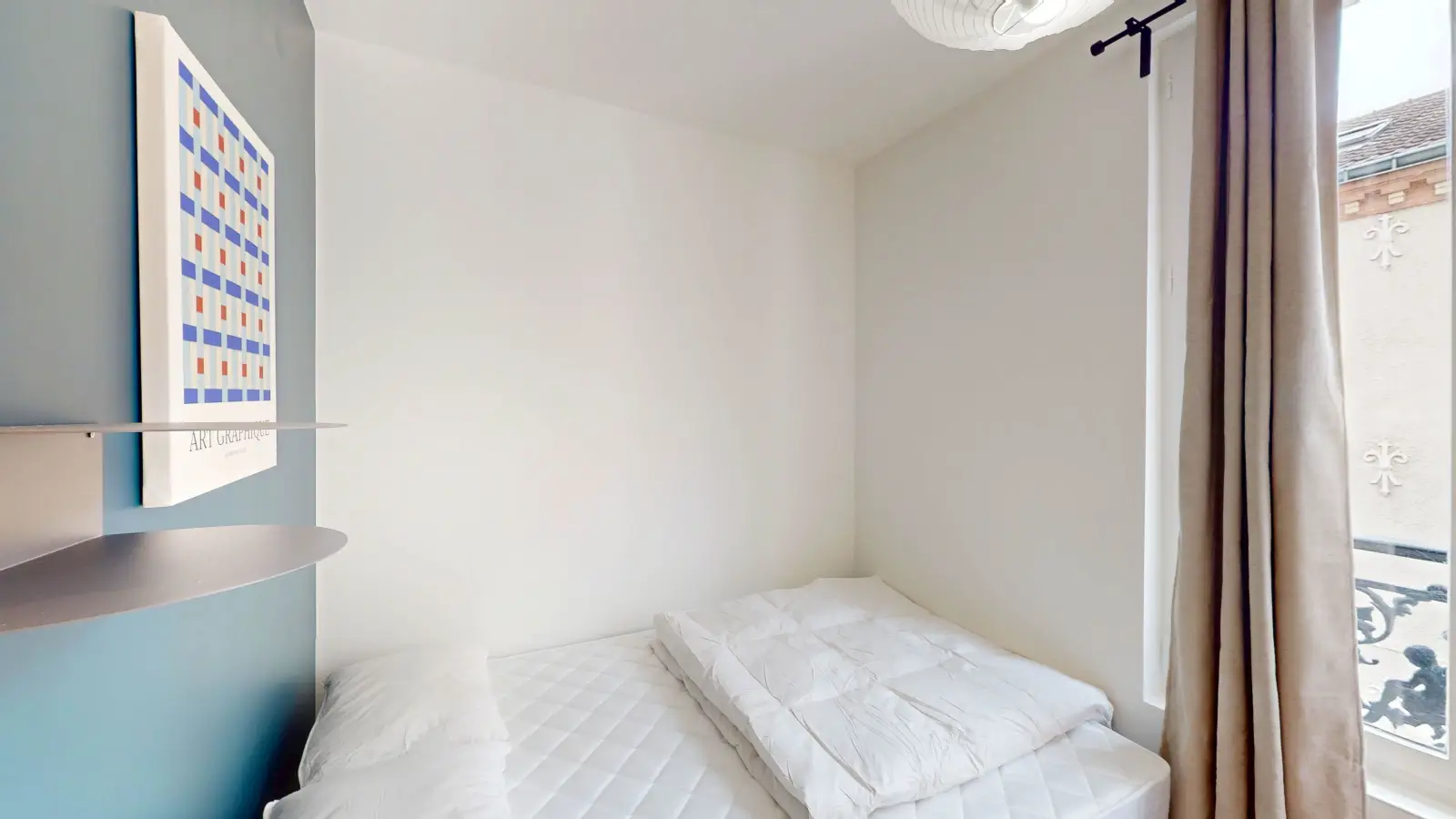 Chambre Passage Gauthier à Paris