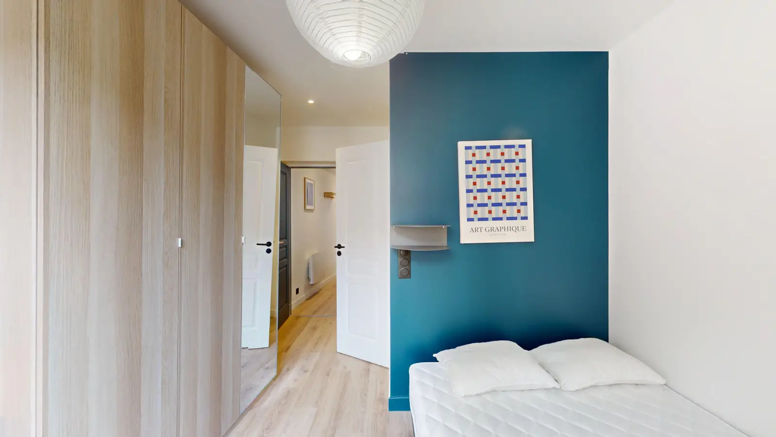 Chambre Passage Gauthier à Paris