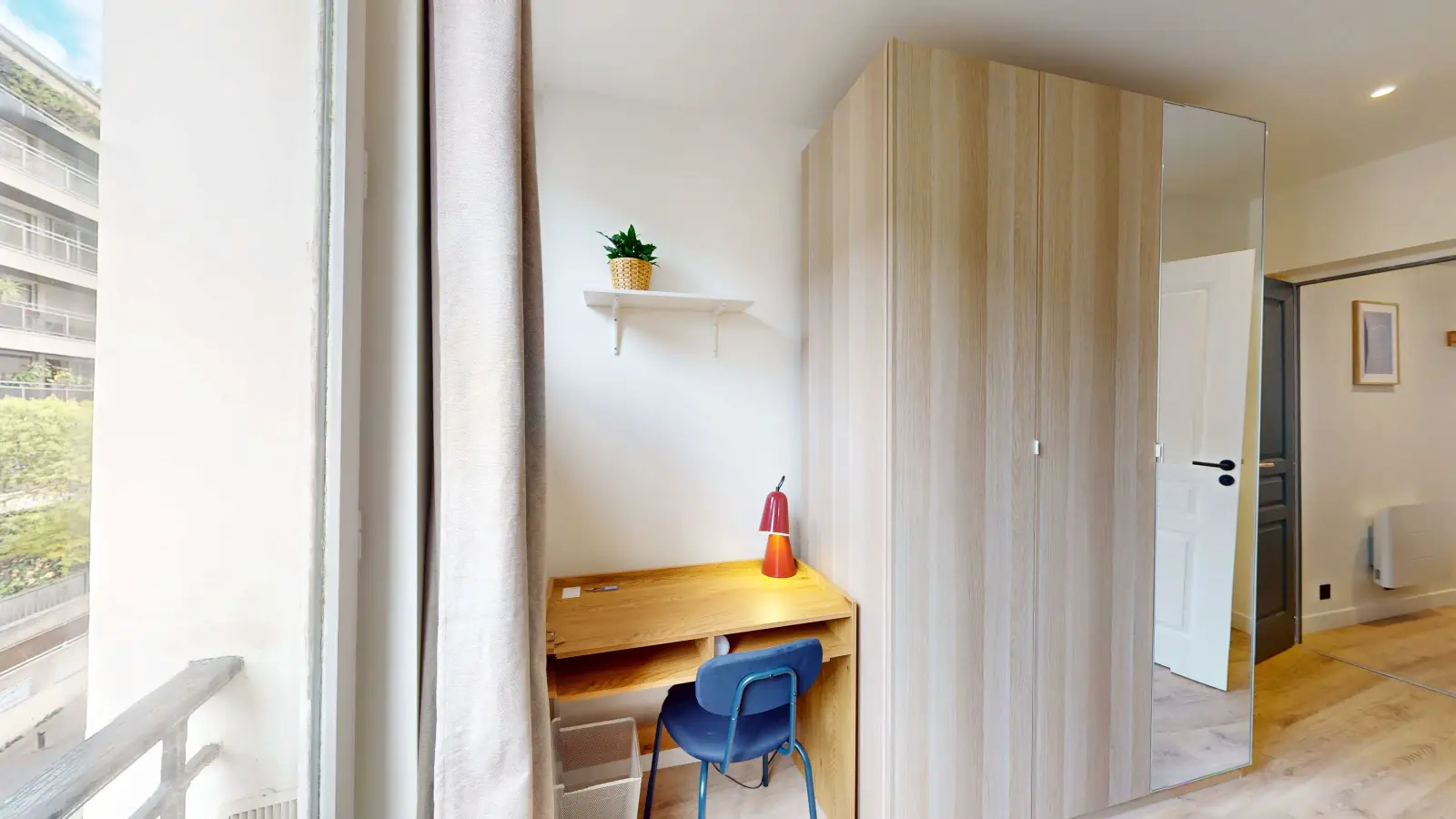 Chambre Passage Gauthier à Paris