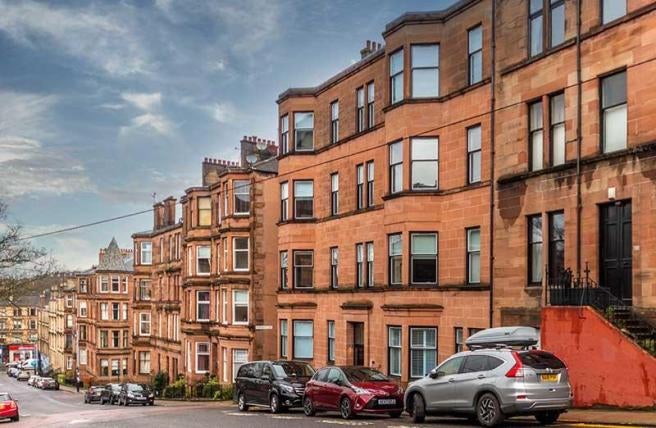 Flat Great George Street in Glasgow