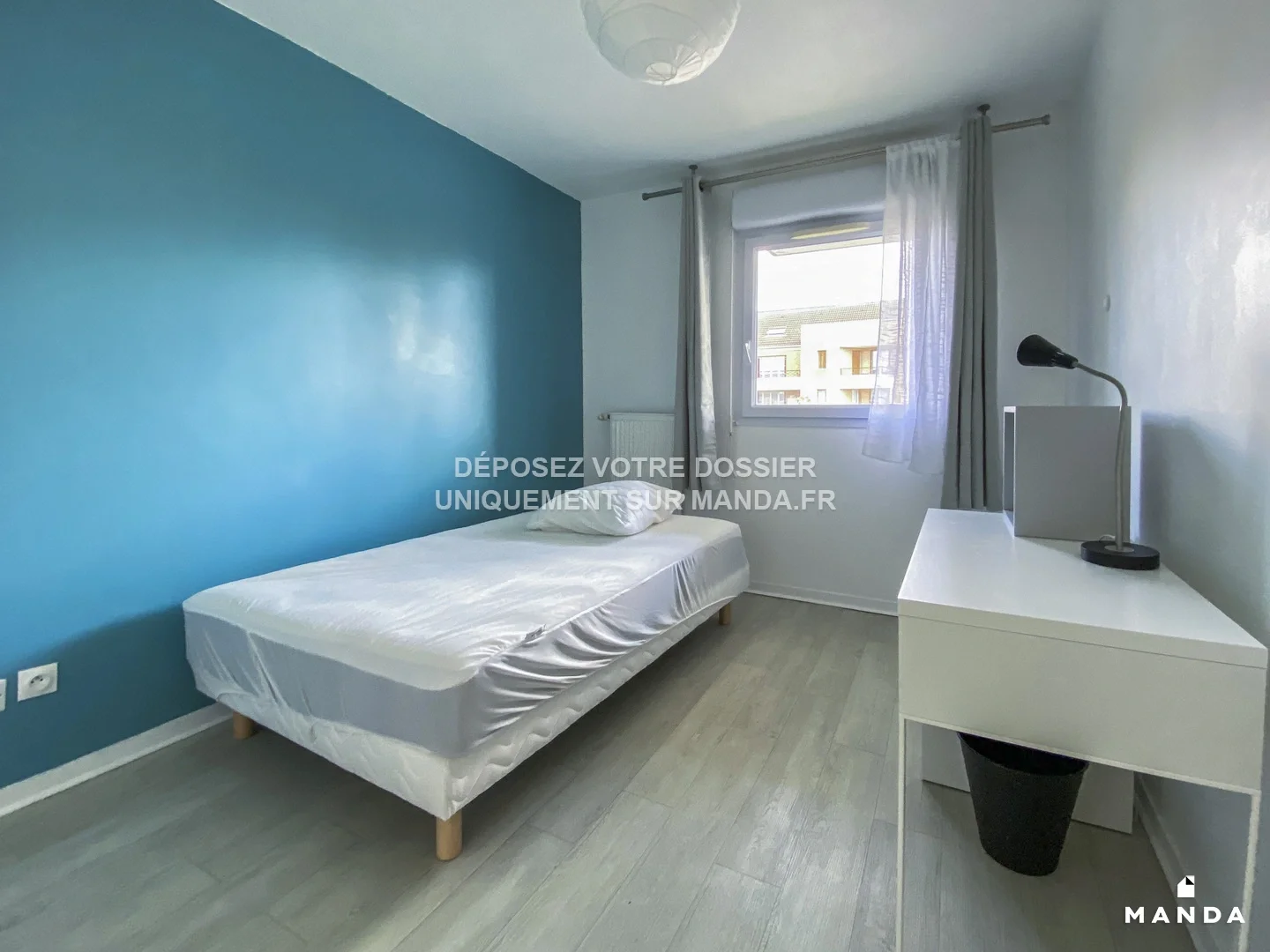 Chambre Rue du Marquis de Raies à Évry-Courcouronnes