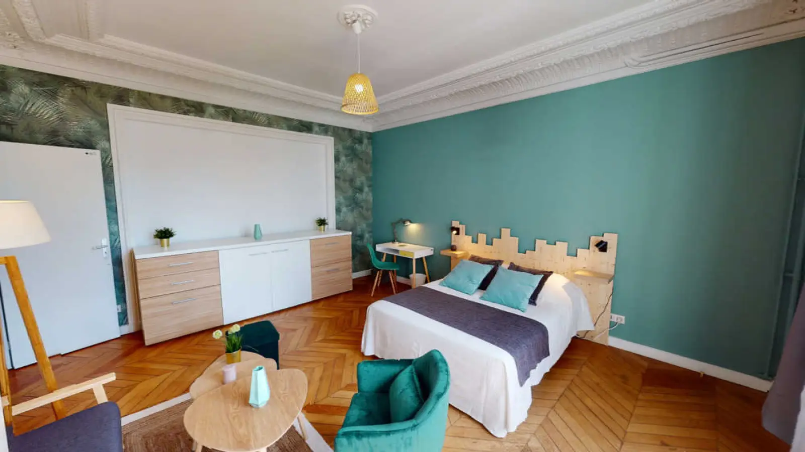 Flat Rue Ampère in Paris
