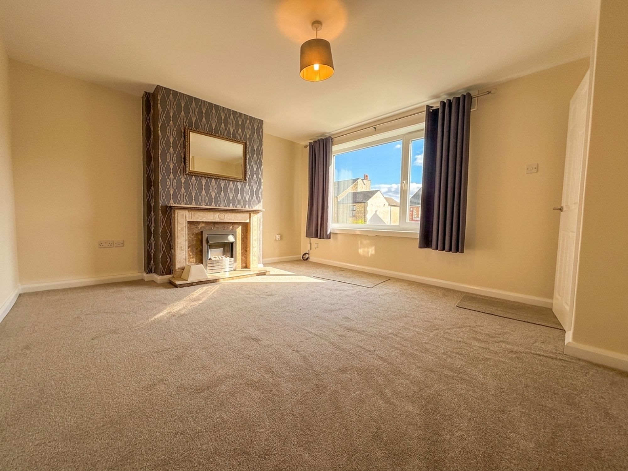 House New Road in Kirkburton