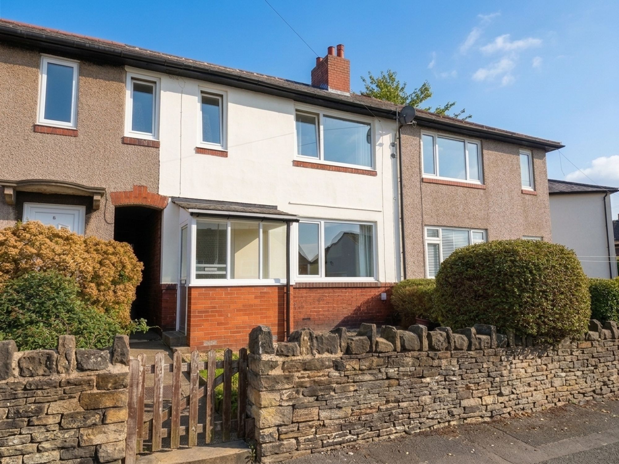 House New Road in Kirkburton