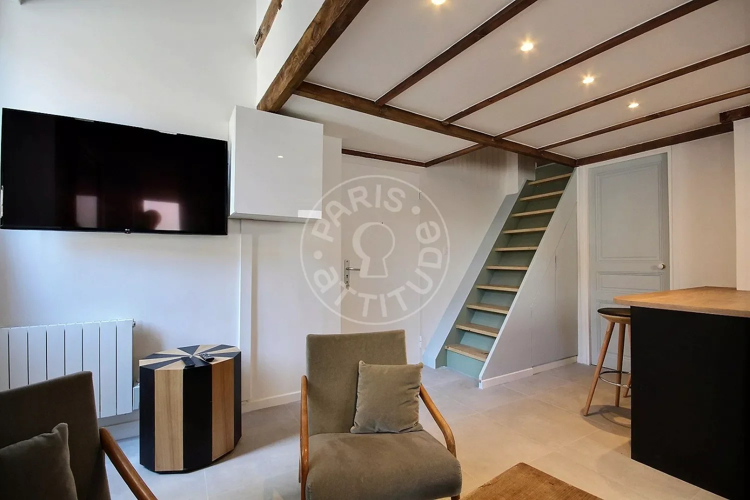 Flat Rue Denis Poisson in Paris