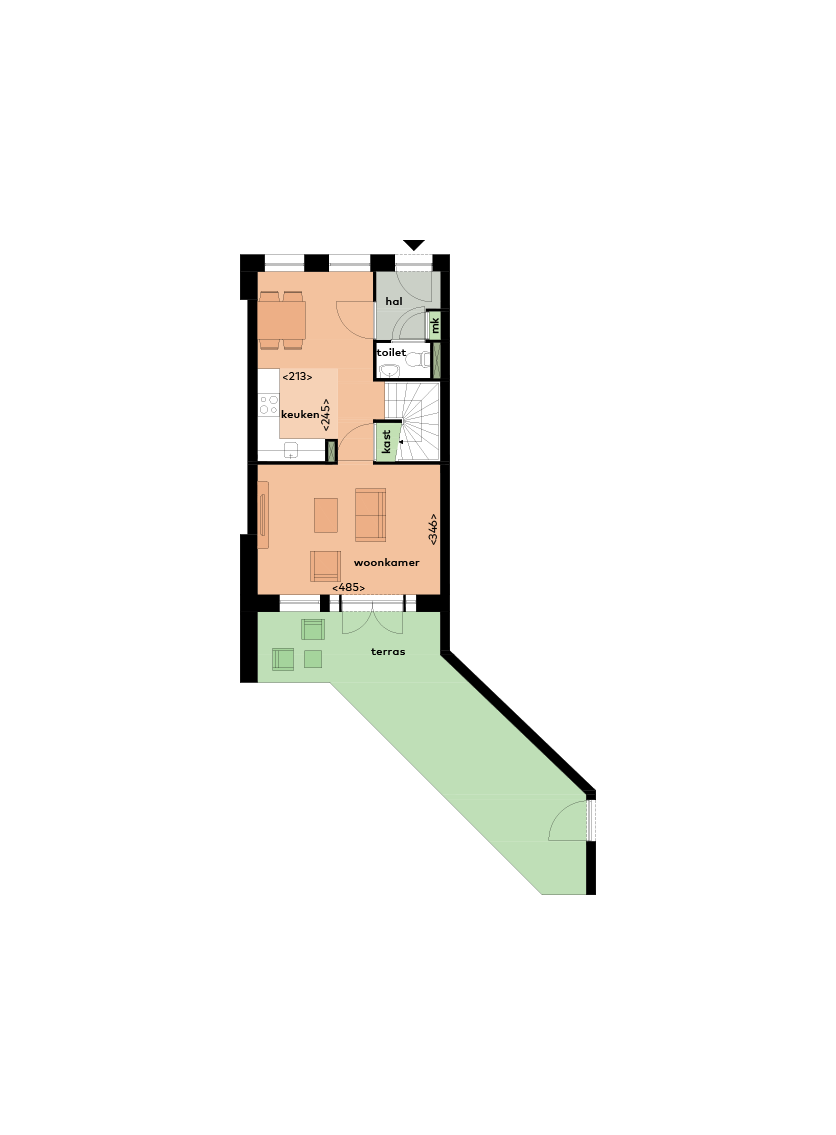 Appartement Gheert van Calcarplein in Den Bosch