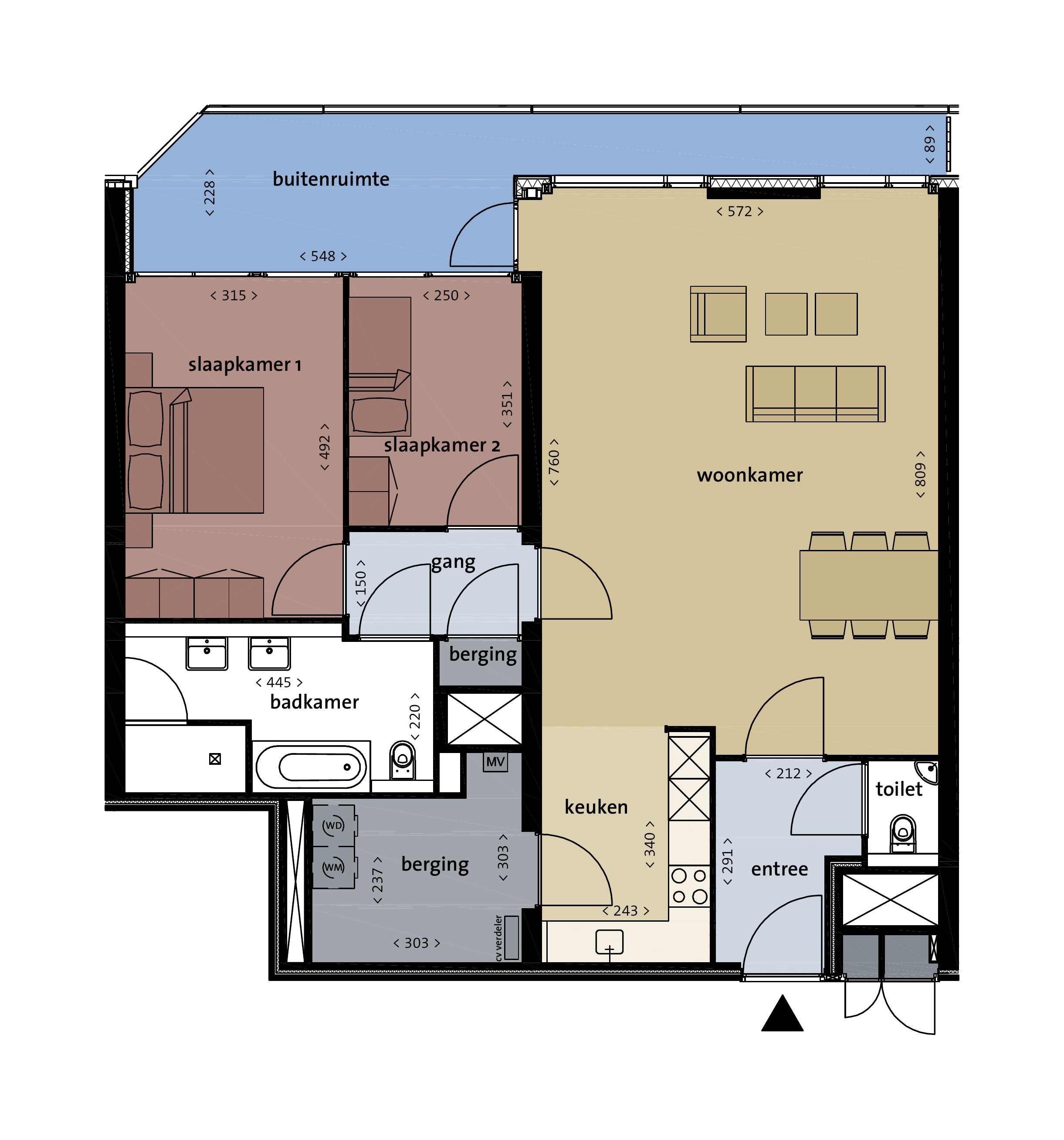 Appartement Lovensdijkstraat 11 D37 in Breda
