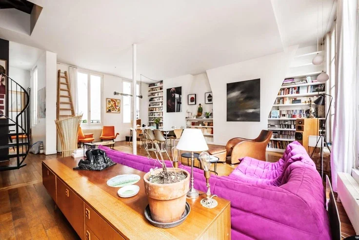 Appartement Rue du Pont aux Choux à Paris