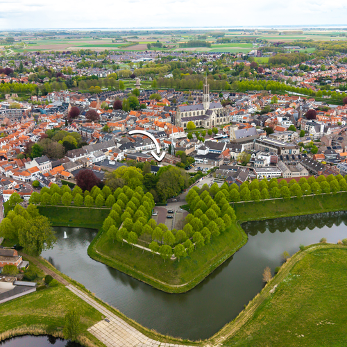 Huis Princebolwerk 1 in Hulst
