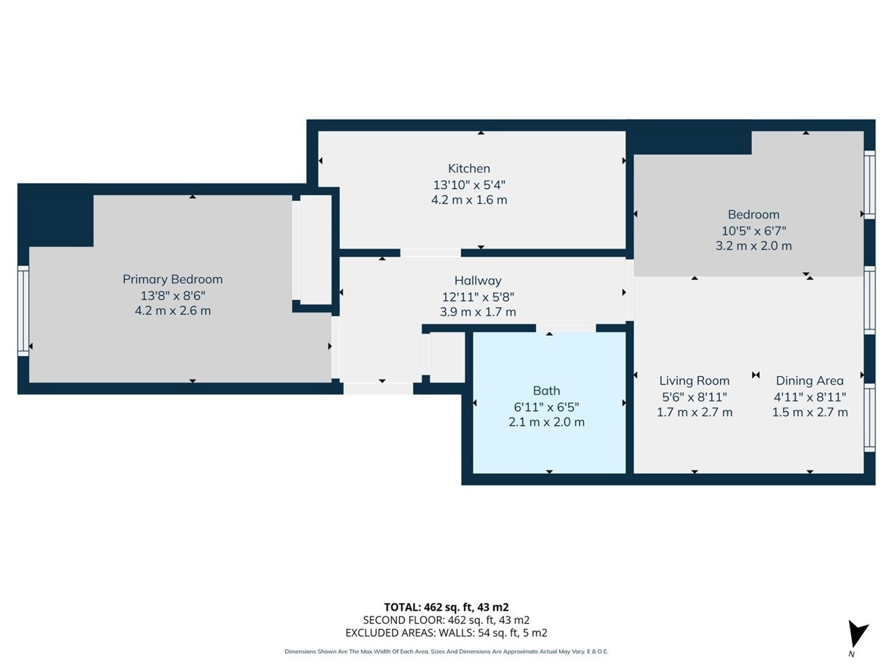 Flat Printer's Inn Court in City of London