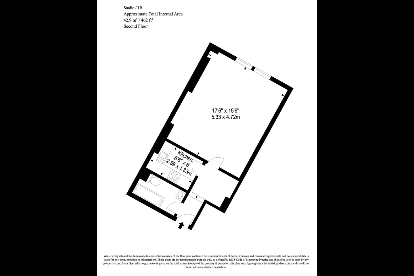 Flat Royal College Street in Greater London