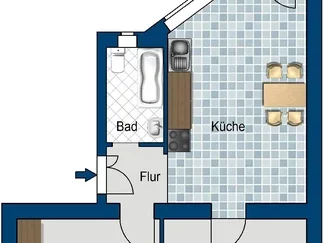 Wohnung Querstraße in Düsseldorf