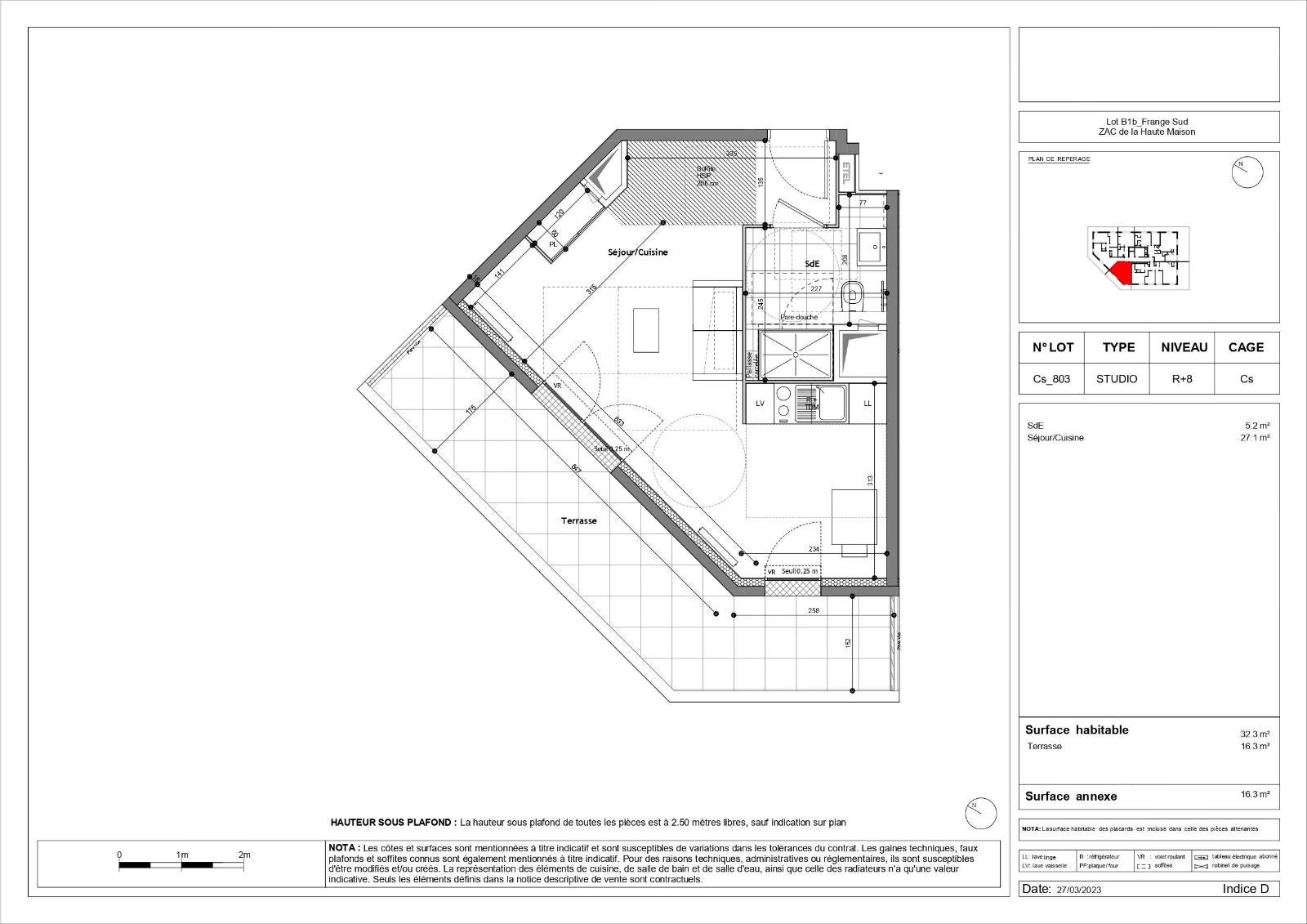 Appartement Boulevard Newton à Champs-sur-Marne