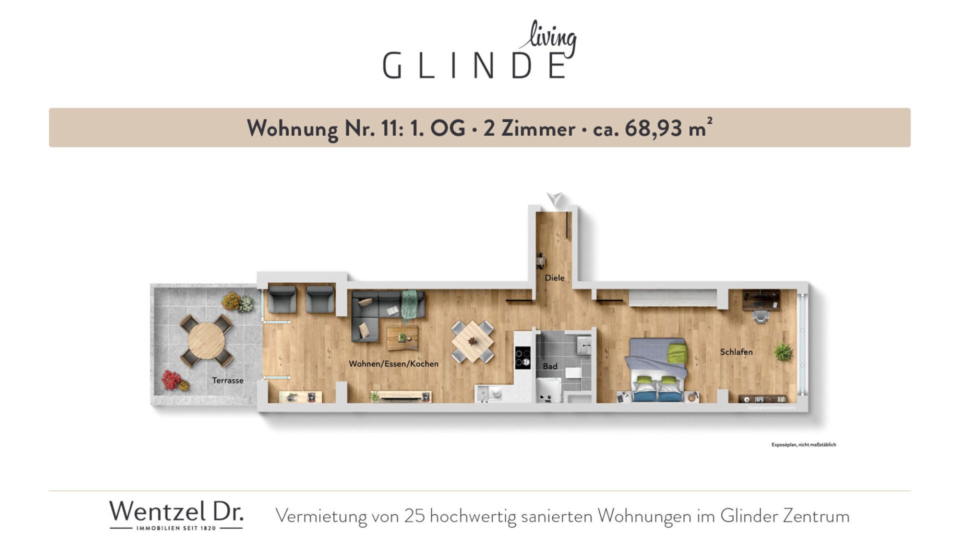 Wohnung Mühlenstraße in Glinde