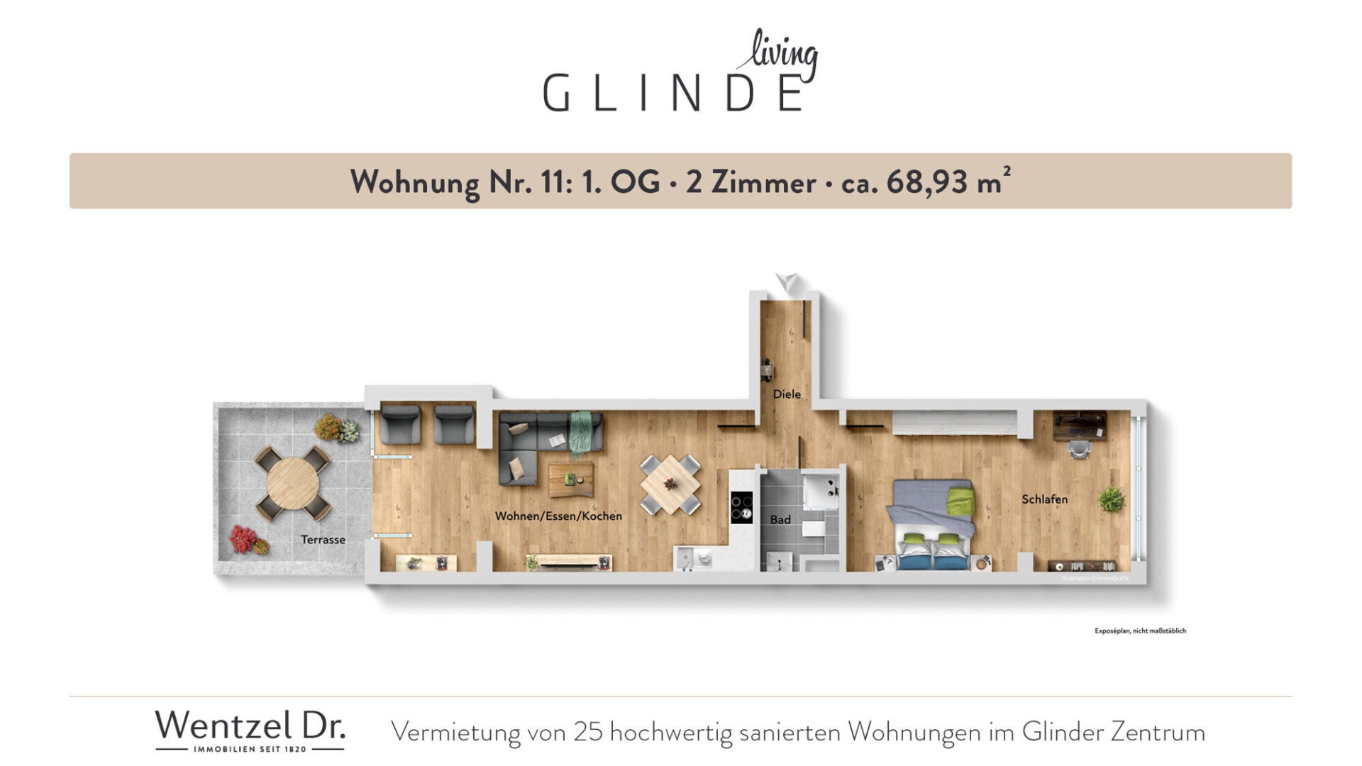 Wohnung Mühlenstraße in Glinde